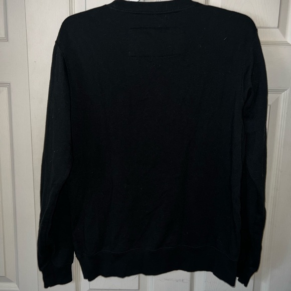 CLEARANCE RVCA Black Graphic Sweatshirt - Picture 2 of 3